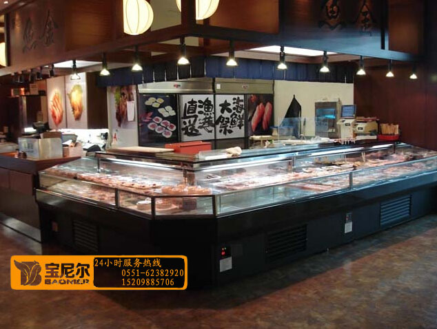 鹤岗超市水果冷藏柜超市鲜肉柜批发