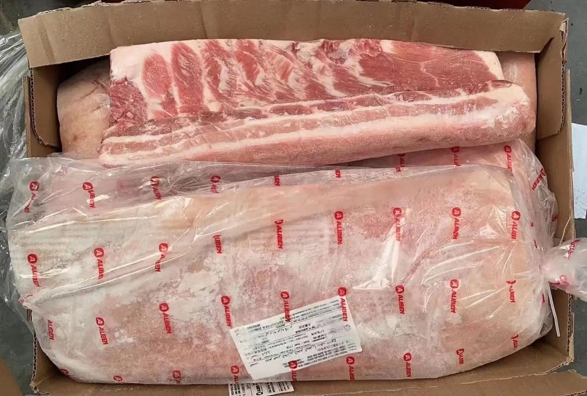 巴西915精品五花.#五花肉 #鲜肉批发配送 #冷鲜肉专卖店